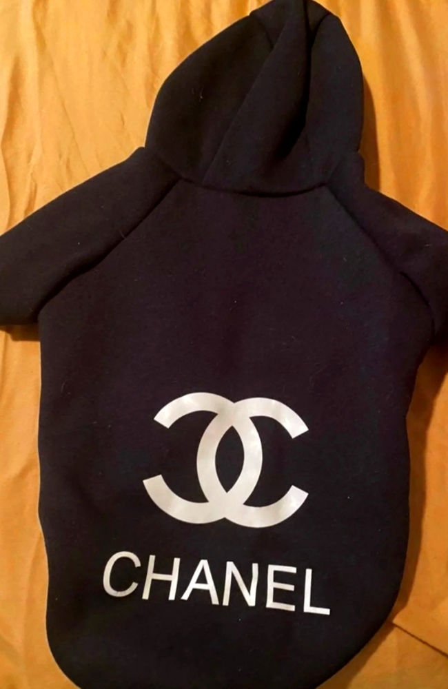 Designer Inspired Dog Hoodie